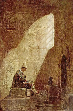 "Ash Wednesday", by Carl Spitzweg (1808-1885), circa 1855-1860. Courtesy Wikimedia Commons.
