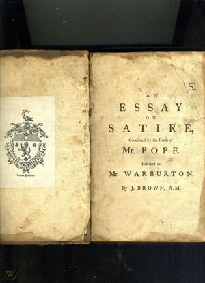 Essay-satire-death-mr-pope-john-brown