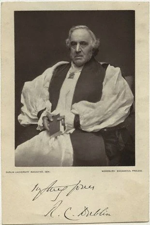 Richard Chenevix Trench (1807-1886) in 1874. Courtesy Wikimedia Commons.
