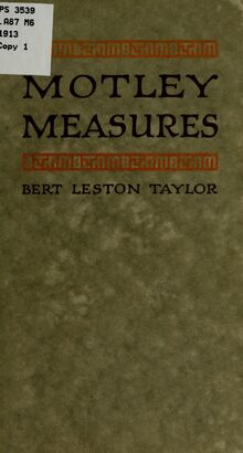 Motleymeasures00tayl 0001