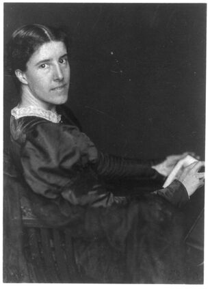 Charlotte Perkins Gilman by Frances Benjamin Johnston