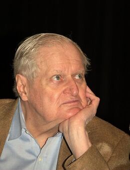 John Ashbery in thought 2010 Shankbone