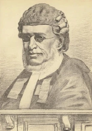 Charles Neaves (1800-1876) as a judge. Courtesy Wikipedia.