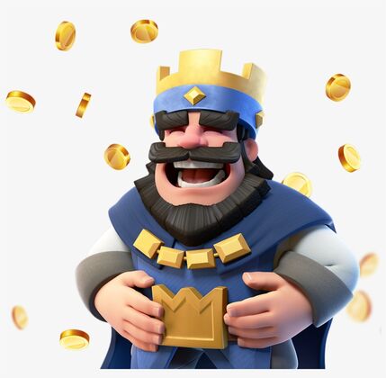 The Clash Royale King joins the Clash!