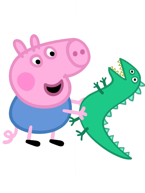 george pig and dinosaur