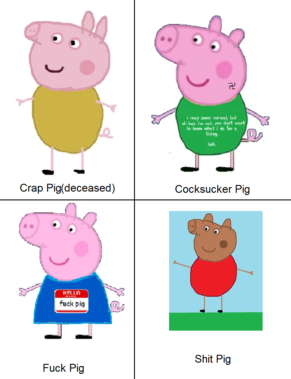 Pigs of Death | Peppa Pig Fanon Wiki | Fandom