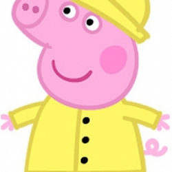 Peppa pig sales rain mac