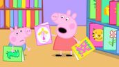 Peppa leyendo