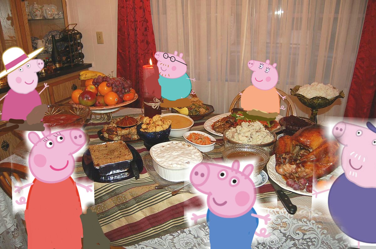 Peppas Thanksgiving 2017 Peppa Pig Fanon Wiki Fandom