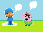 With Pocoyo