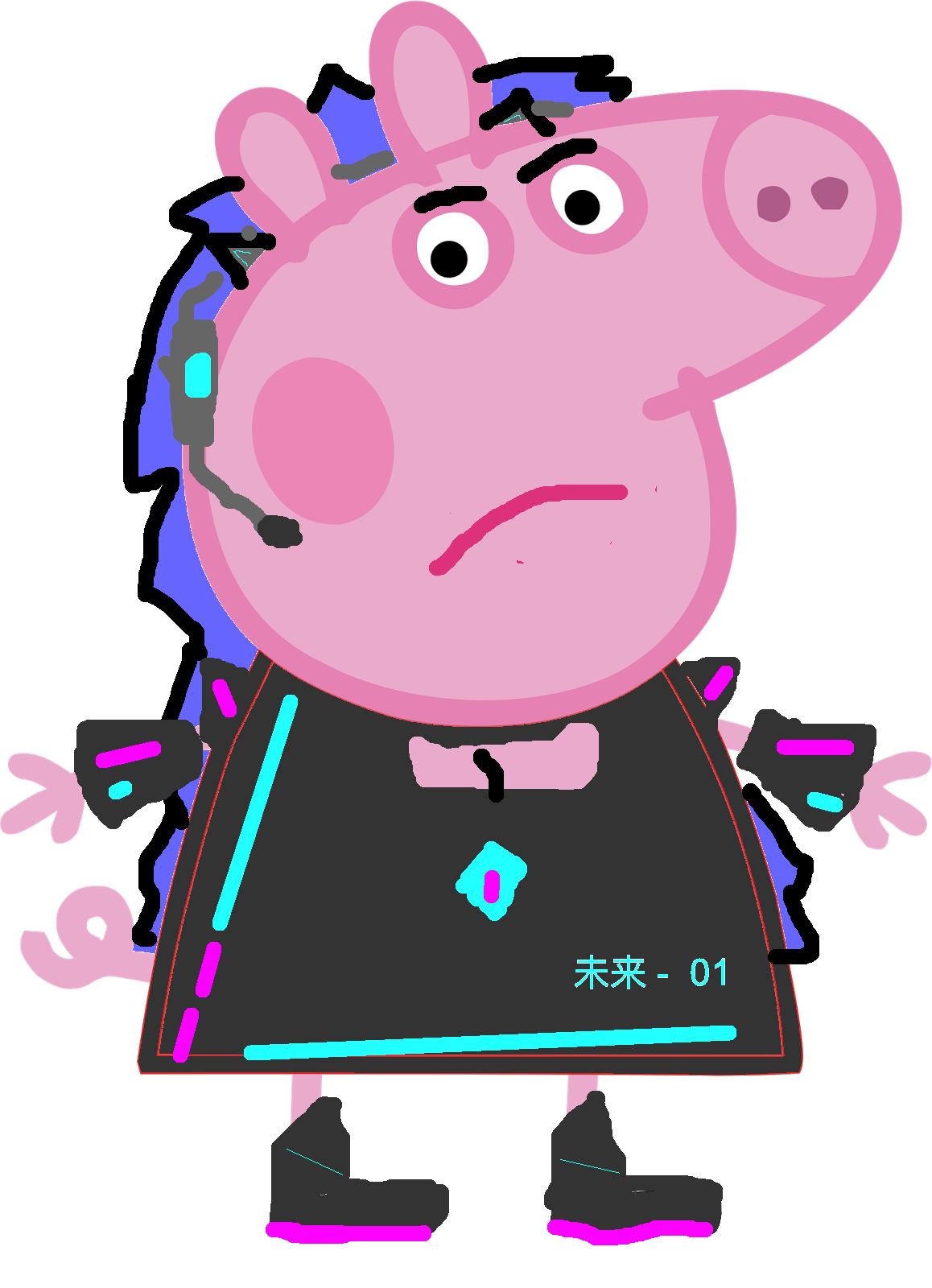 Peppa Pig Charaters, Anime Underwear Wiki