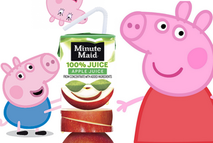 Peppa and the apple juice 3