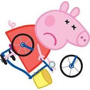 Peppa when she died.