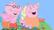 Peppa as seen in the Pig family photo