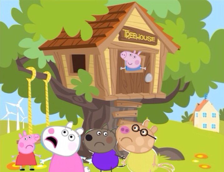 Peppa hot sale pig treehouse