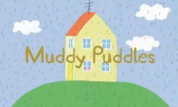 Muddy puddles card