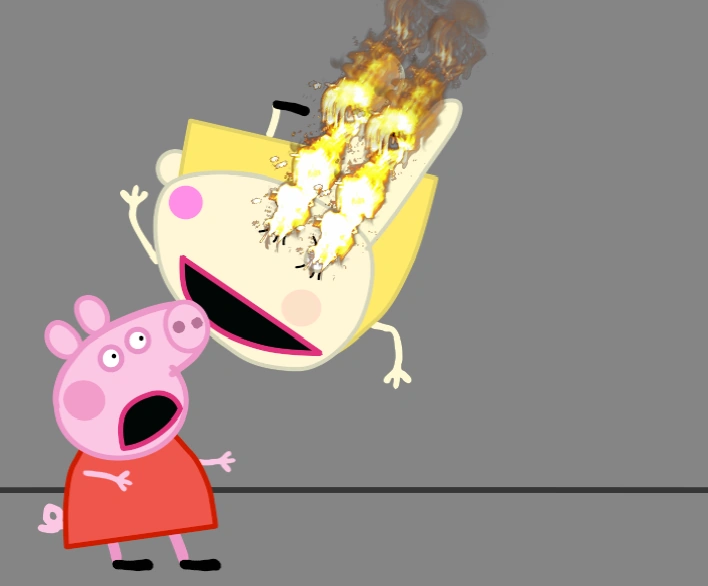 Страшная свинка пеппа мультик. Свинка пеппа скример. Свинка пеппа хоррор страшилки. Страшилка свинка пеппа страшилка. Свинка пеппа страшные истории.