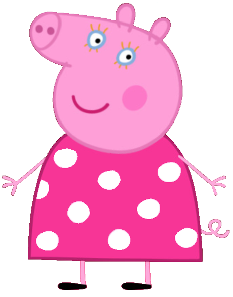 Peppa pig familia png