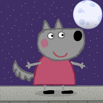 Wendy wolf peppa pig toy sale