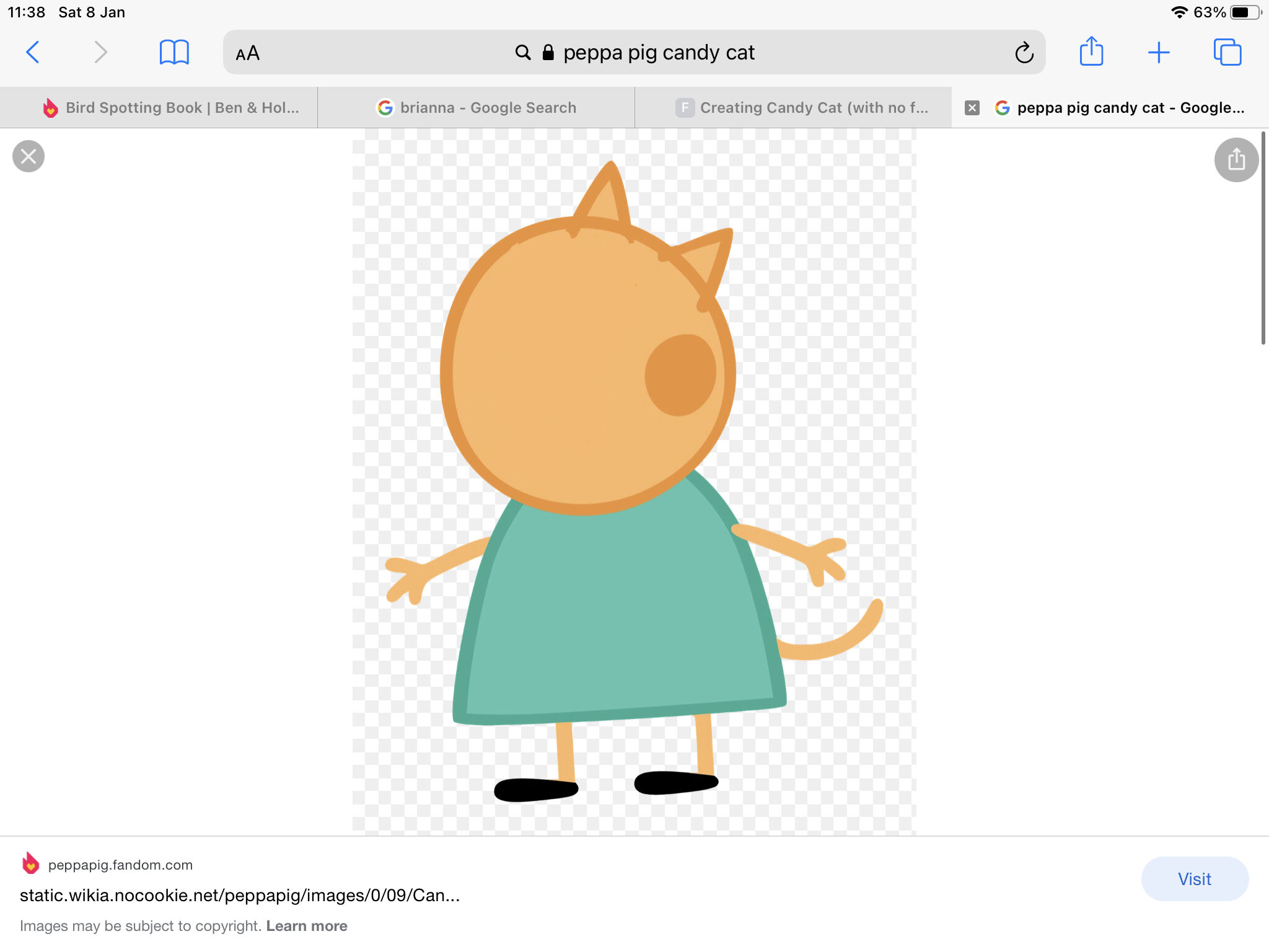 Candy Cat Peppa Pig Wiki Fandom Powered By Wikia - Gato De Peppa Pig  Clipart