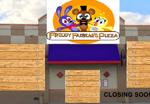 Freddy Fazbear's Pizza (1987) Outside view