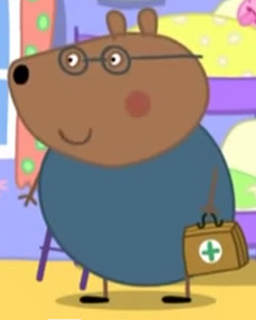 dr brown bear peppa pig toy