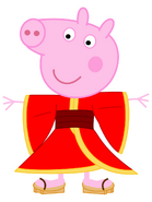 Peppa in the Kinono Peppa pig Singular Point