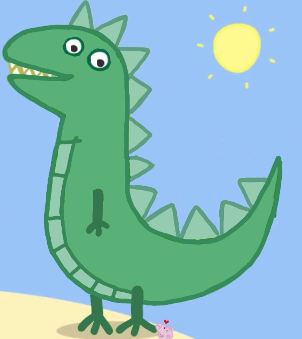 George pig mr dinosaur hotsell
