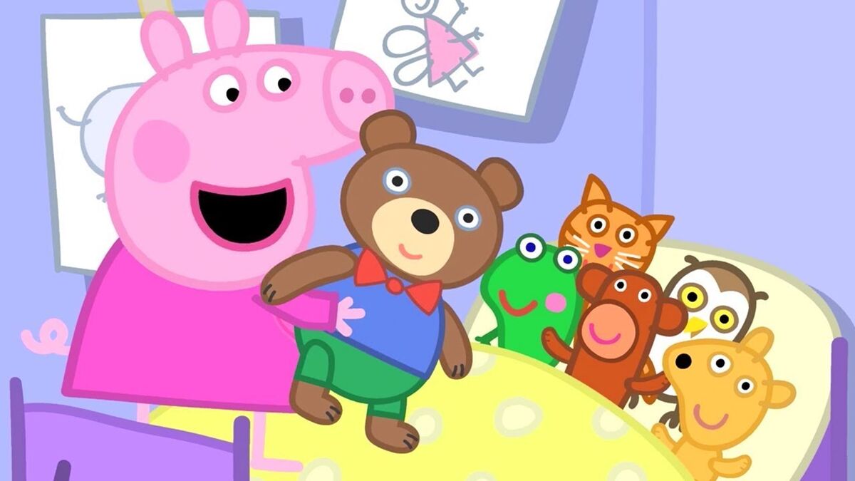 Peppa pig best sale teddy bear name