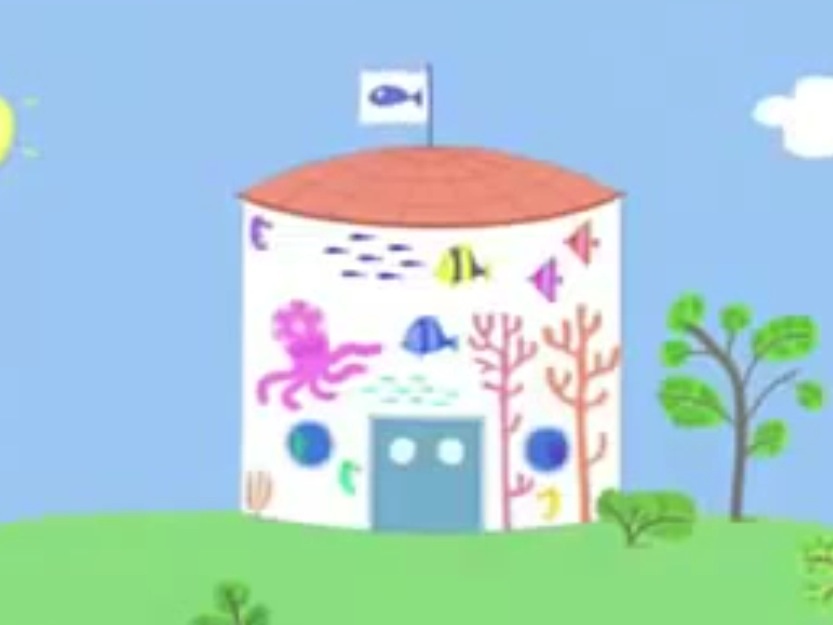 peppa pig aquarium