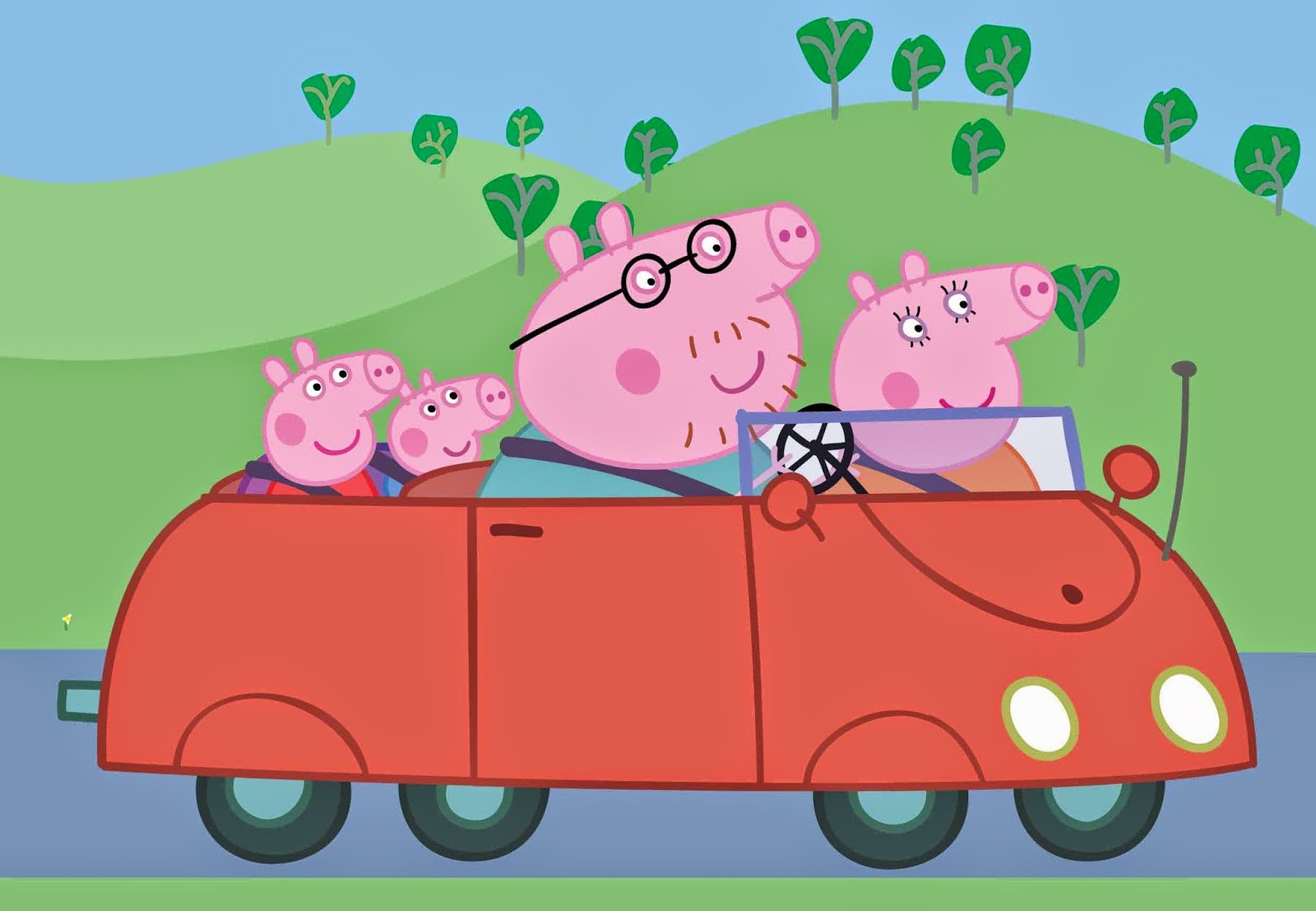 El Auto De Papa Wiki Peppa Fandom