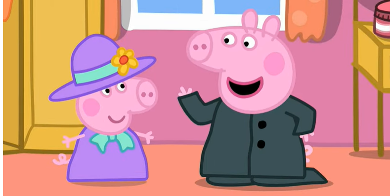 Peppa pig dressing up 2025