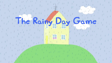 It's rainy at Granny's house.