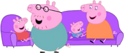 Daddy-Pig-And-Mummy-Pig-Are-Rubbing-And-Tickling-Peppa-And-George-s-Feet