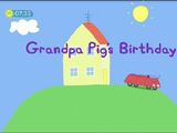 Grandpa Pig's Birthday