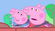 Peppa wanna play with big children