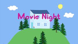 Movie night title card
