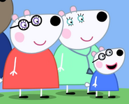Doctor Polar Bear with her family in Undersea Party