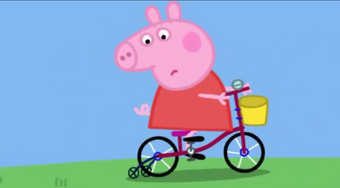 peppa pig bike helmet