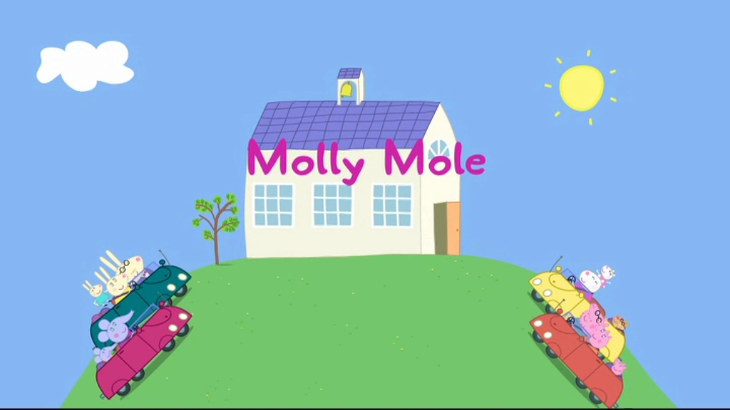 Molly Mole title card