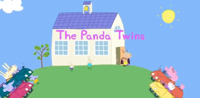 My5 - Peppa Pig - Season 6 - Episode 1 / The Panda Twins