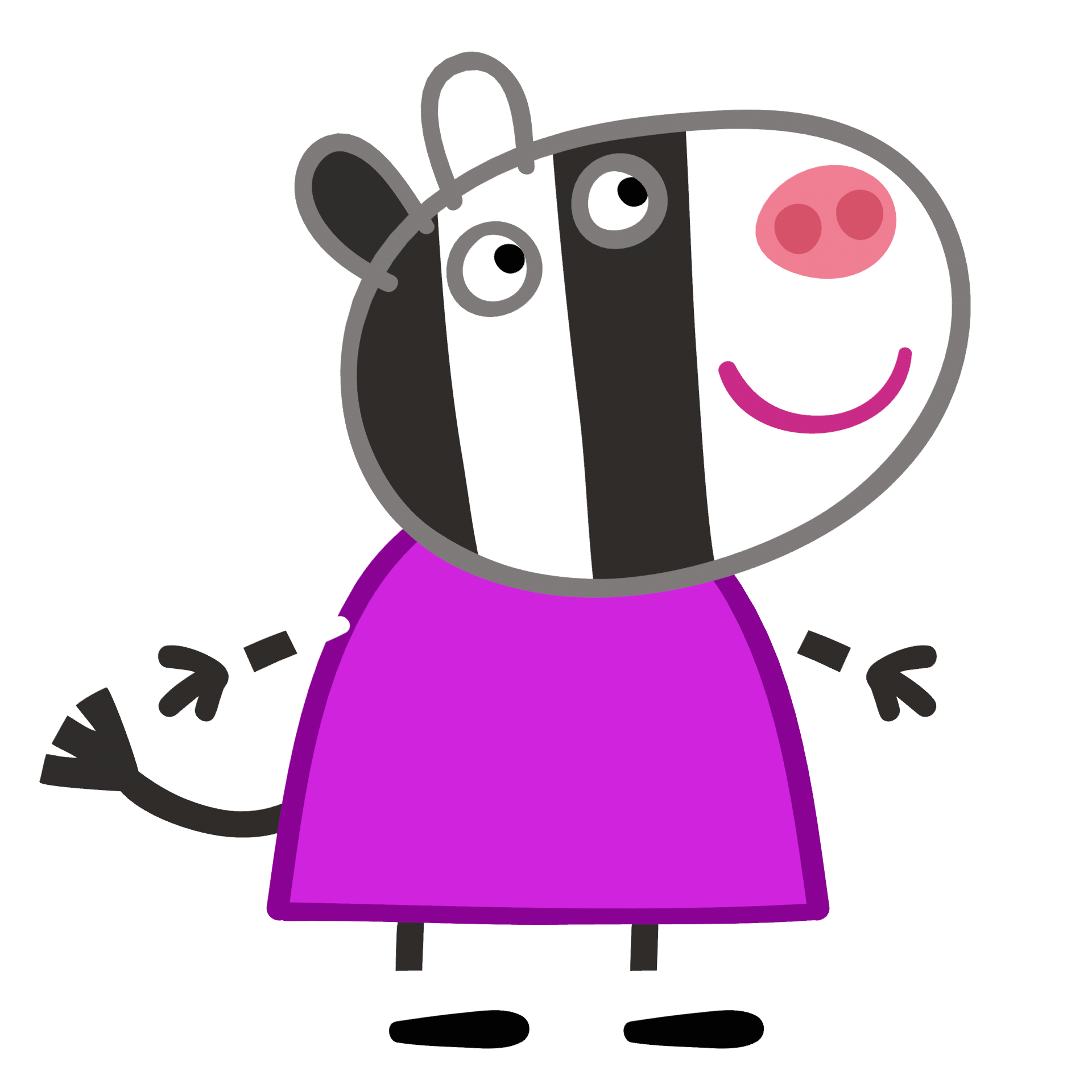 Peppa Pig - Zoe Zebra The Postman's Daughter