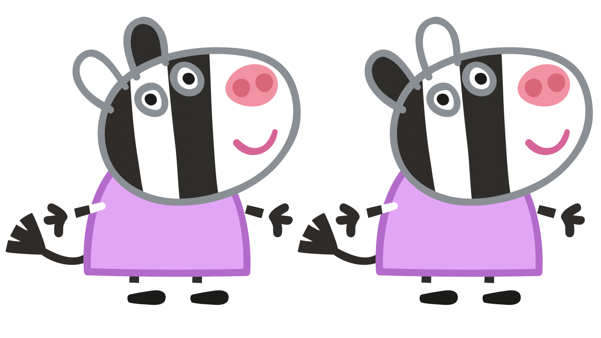 Zuzu & Zaza Zebra, Peppa Pig Wiki