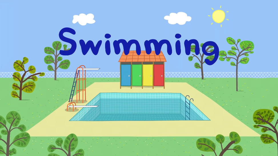 peppa pig episodes swimming