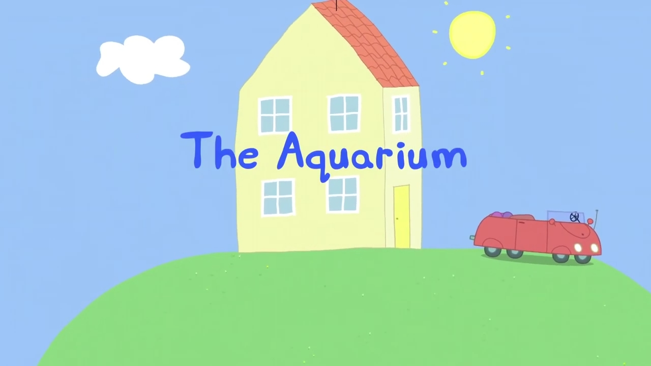 Peppa Pig Goes To The Aquarium!