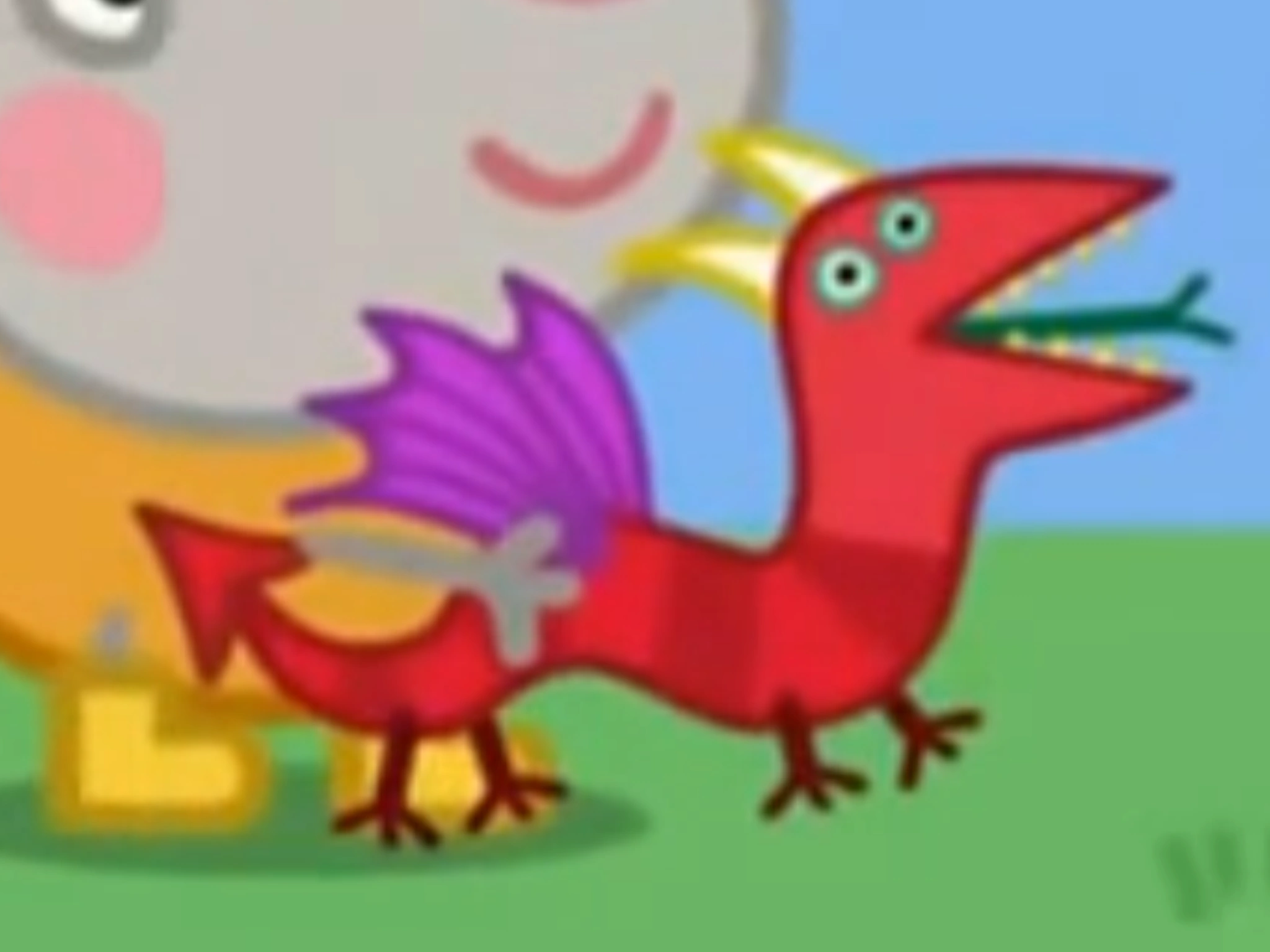 peppa pig dragon toy