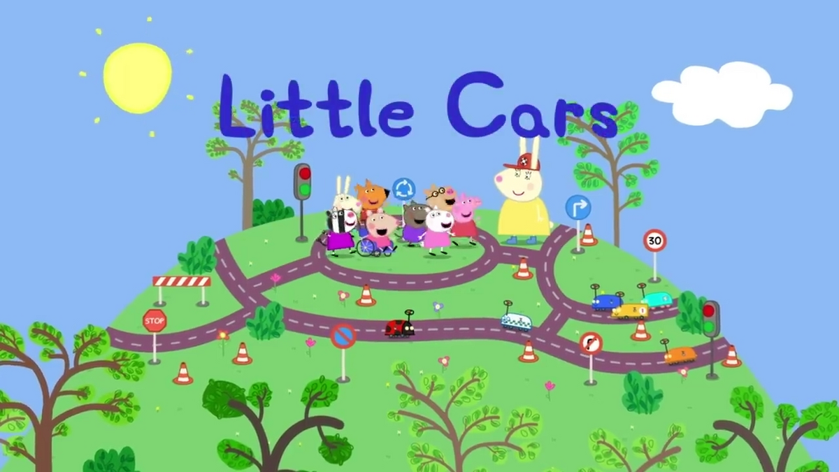 Peppa Pig House - Green Car Wallpaper Download