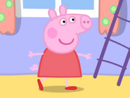 Peppa Running with Red Shoes going to the bedroom 2