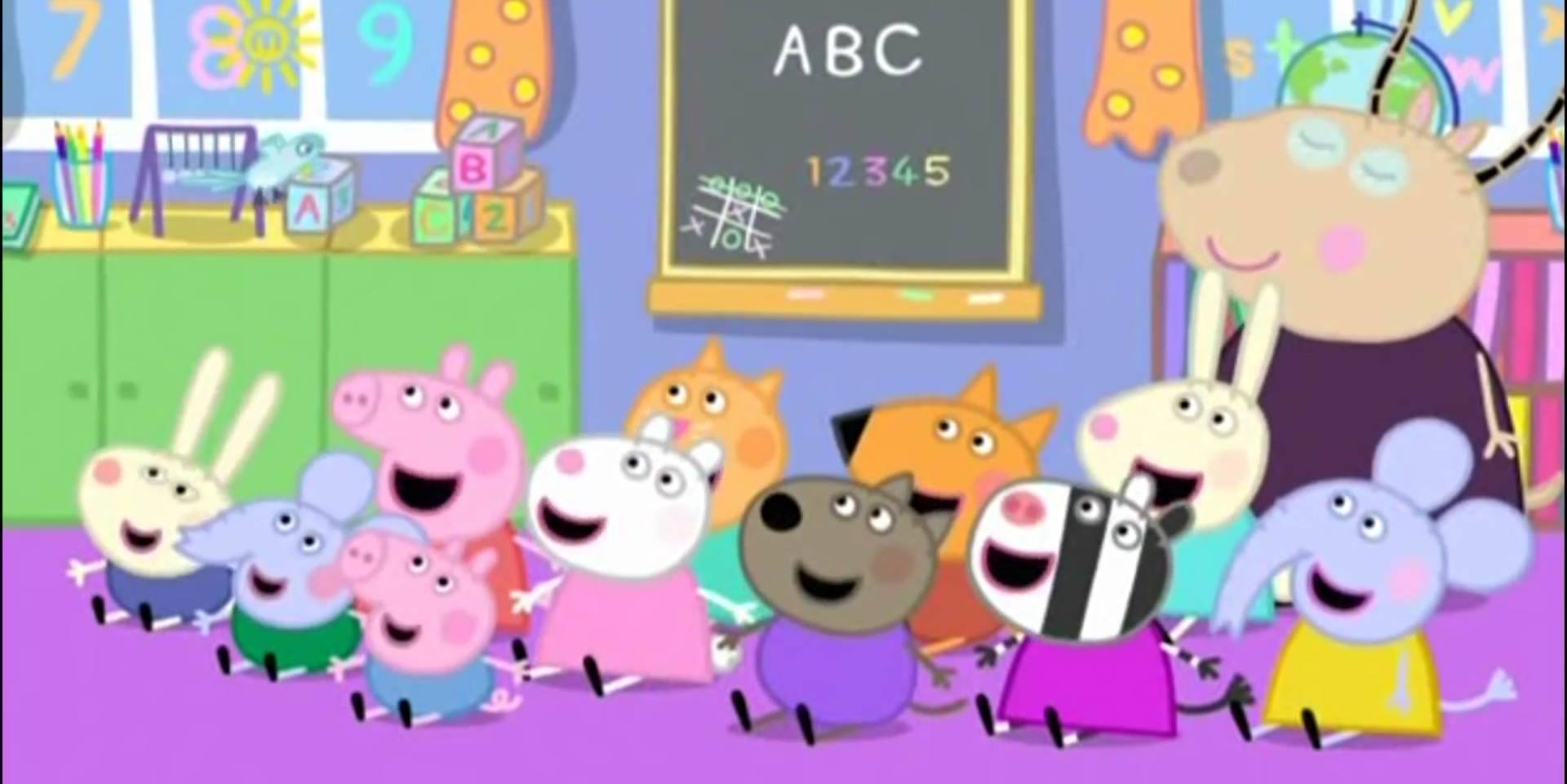 Peppa Pig's Fun Time at the Children's Fete  Peppa Pig Official Family  Kids Cartoon 