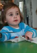 Alice May as a child..